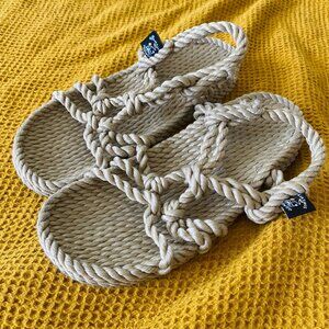 Nomadic State of Mind - Wedge Camel Sandals